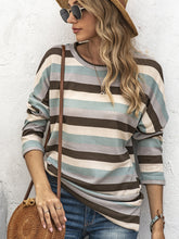 Striped All Match Casual Round Neck T-Shirt