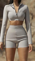 SPORT TWO-PIECE SET IN GREY