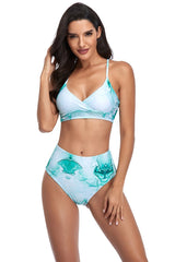 Bademode mit Batikmuster