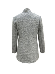 Elegant Open-Front Dual Pockets Long Sleeve Blazer