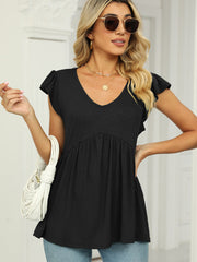 Oberteile V-Ausschnitt Ärmellos Einfarbig Lässig Vielseitig Tank Top