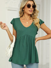 Oberteile V-Ausschnitt Ärmellos Einfarbig Lässig Vielseitig Tank Top