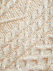 Suéter de cable de Cambridge Academia