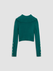 Suéter con detalle de botones