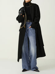 Lässige Jeans mit weitem Bein