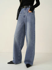 Casual Wide Leg Jeans