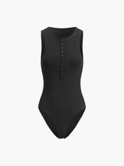 Body mit Knopfleiste