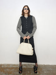 Sweatshirt mit City-Streifen