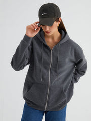 Challenge Accepted – Oversize-Kapuzenjacke