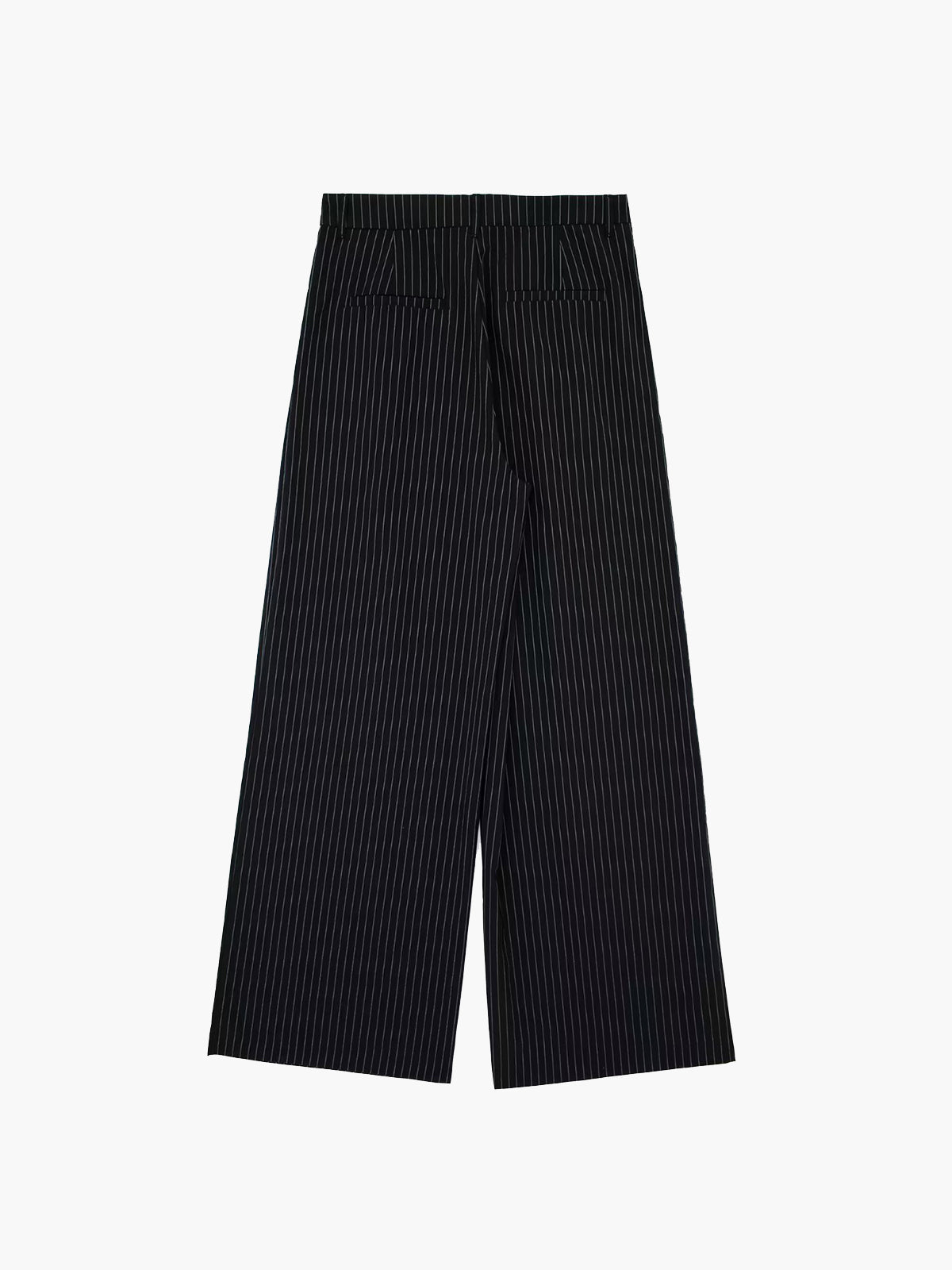 Challenge Accepted Pinstripe Wide Leg Pants