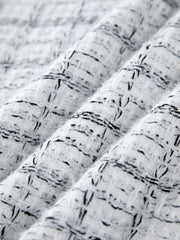 Suéter de tweed a cuadros