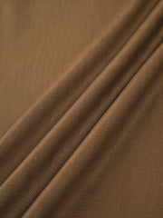 Cappuccino Ombre Mesh Langarm Langes Kleid