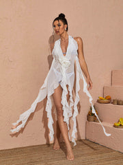 PLUNGE-NETZ-TOP IN WEISS