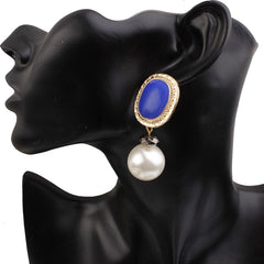 Vintage Pearl Statement Earrings