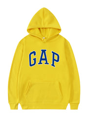 Trendy Pullover Print Loose Comfortable Hoodie