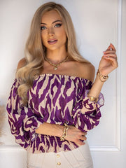 One Shoulder Loose All Match Short Sleeved T-Shirt