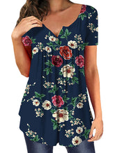 Kurzarm-T-Shirt mit lockerer Passform