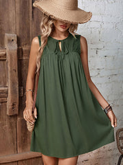 Casual Fashion Loose Sleeveless Mini Dress