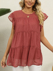 Camiseta de manga corta holgada, informal, cómoda y con costuras a la moda