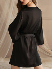 Pijama sexy de encaje con lazo en la cintura Pure Desire