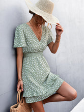 Sexy V-Ausschnitt mit Stil und Eleganz Minikleid