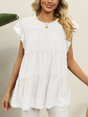 Camiseta de manga corta holgada, informal, cómoda y con costuras a la moda