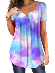 Camiseta holgada de manga corta