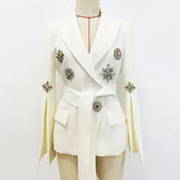 Diamonds Beading Blazer