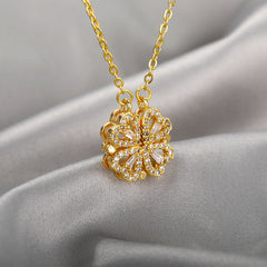 Zircon Flower Necklace