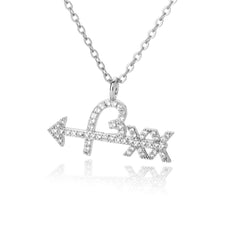 Zircon Flower Necklace