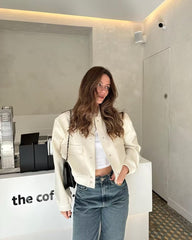 Bomberjacke mit Taschen