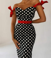 Polka Dot Kleid