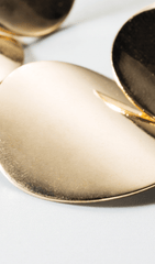 SIMPLE GEOMETRIC EARRINGS METAL EARRINGS