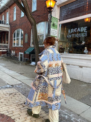 Gloria Floral Cotton Coat