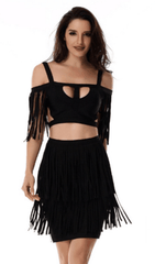 Kleid aus Viskose mit Trägern