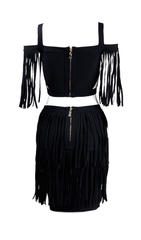 Kleid aus Viskose mit Trägern