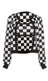 Two-piece long-sleeved cardigan(Two Pieces Suit)