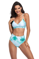 Bademode mit Batikmuster