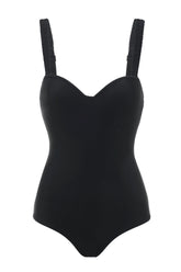 One Piece Black Swimwear