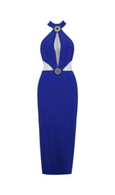 ENGES MIDIKLEID IN BLAU