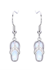 Crystal Flip Flop Earring