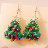 Women's Christmas Tree Earrings