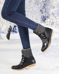 Women's Casual Daily Thickened Cotton Snow Boots