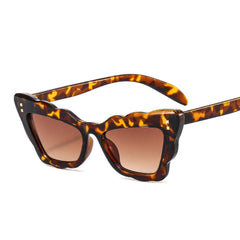 Women's Cat Eye Lace Colored Glasses