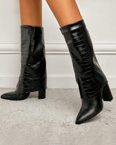 Elegante, schlichte Schlupfstiefel für Damen