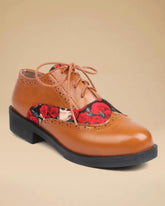 Lässige, flache Schnürschuhe für Damen