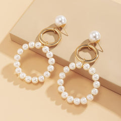 Women's Elegant Pearl Earrings