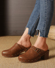Women's Casual Retro Clogs