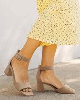 Elegante Alltagssandalen mit klobigem Absatz für Damen