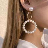 Women's Elegant Pearl Earrings